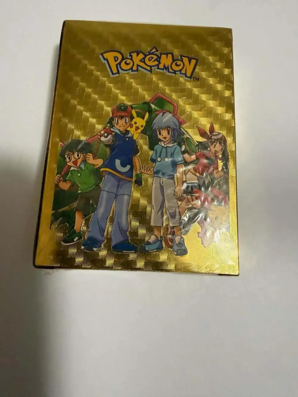 Pokémon gold foil